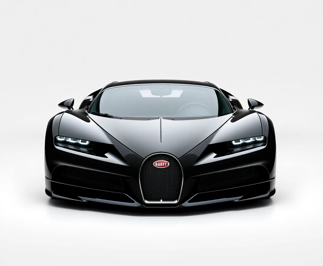 Bugatti Centodieci, vue de face